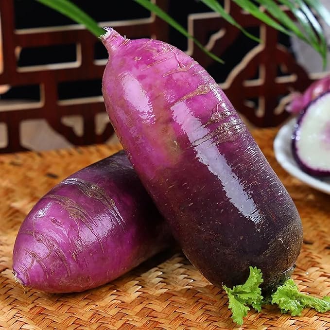 Mixrug Mix Fruit Radish Seeds for Planting, 300+pcs Non-GMO Heirloom Fruit Radish Vegetable Seeds, Vegetables Plants Home Fresh Food Home Garden for Outdoors Indoors