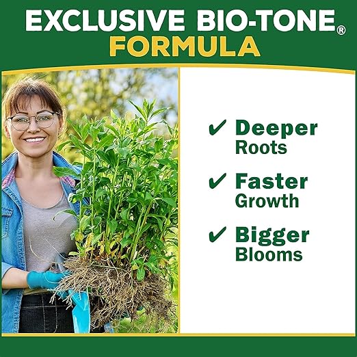 Espoma Organic Holly-Tone 4-3-4 Natural & Organic Evergreen & Azalea Plant Food; 4 lb. Bag; The Original & Best Fertilizer for All Acid Loving Plants Including Rhododendrons & Hydrangeas. Pack of 2