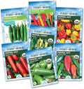 Ferry-Morse Pepper Enthusiast Non-GMO Seed Variety Pack - 7 Pack