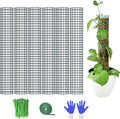 6 Pack Metal Moss Pole, 24" Moss Poles for Plants Monstera, Stackable Sphagnum Moss Pole for Plants Work with Sphagnum Moss(6 Pack 24")
