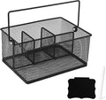 Garden Tool Basket Metal Mesh Gardening Kit Organizer Garden Hand Tools Arrange and Display Storage - Gardening Gifts for Women Men 10" L x 7" W x 4.75" H for Pruning Shears, Cultivator, Gloves