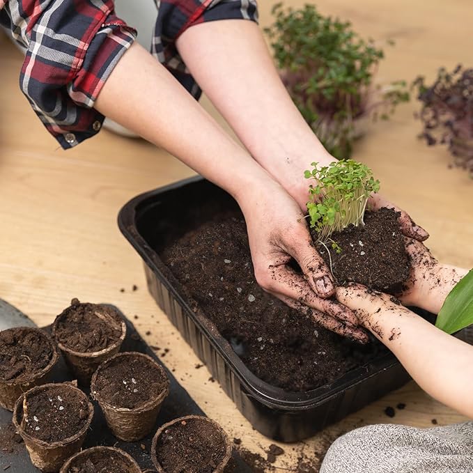 Organic Vegetable Soil Mix 1qt, Indoor Plants Potting Mix for All Potted Vegetable Like Tomatoes Lettuce Bell Peppers, Grow Healthy houseplants Indoors