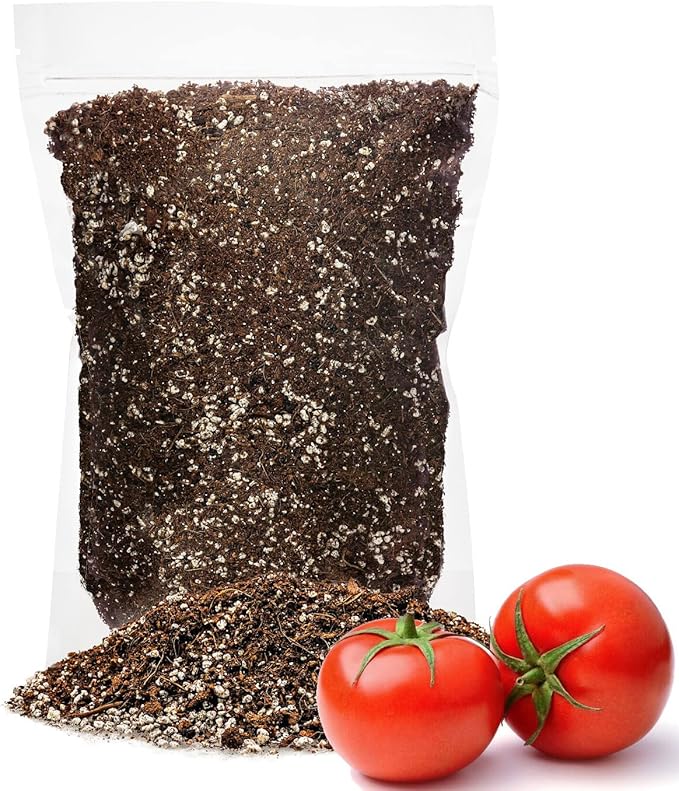 GARDENERA Premium Organic Potting Soil for Tomatoes - (1 Quart Bag)