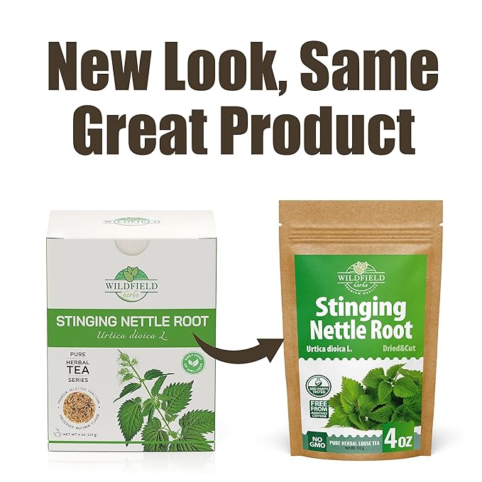 4 oz. Nettle Root Dried Stinging Herbal Tea - 113g Stinging Nettle Root Herb Tea Raíz De Ortiga