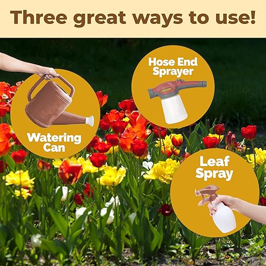 Bulb Fertilizer – Liquid Plant Food for Bigger Blooms & Stronger Bulb Development, 32 oz