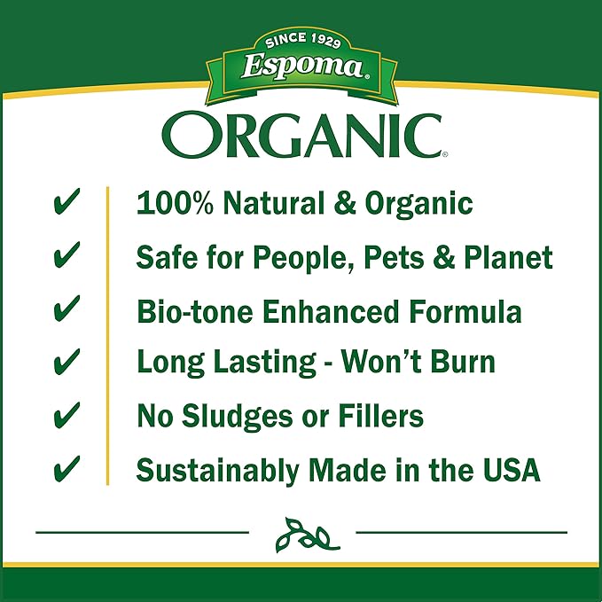 Espoma Organic Berry-Tone 4-3-4 Natural & Organic Fertilizer and Plant Food for All Berries. 4 lb. Bag. Use for Planting & Feeding to Promote Bountiful Harvest - Pack of 2