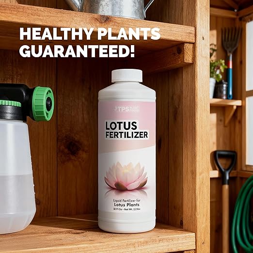 Lotus Fertilizer – Liquid Plant Food for More Blooms, Stronger Roots & Healthy Aquatic Growth, 8 oz