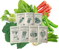 Shabu Shabu Garden Seed Assortment – 7 Asian Vegetable Varieties for Hot Pot, Nabemono, Sukiyaki – Non-GMO, Heirloom & Hybrid Mix – Grow Fresh Ingredients at Home