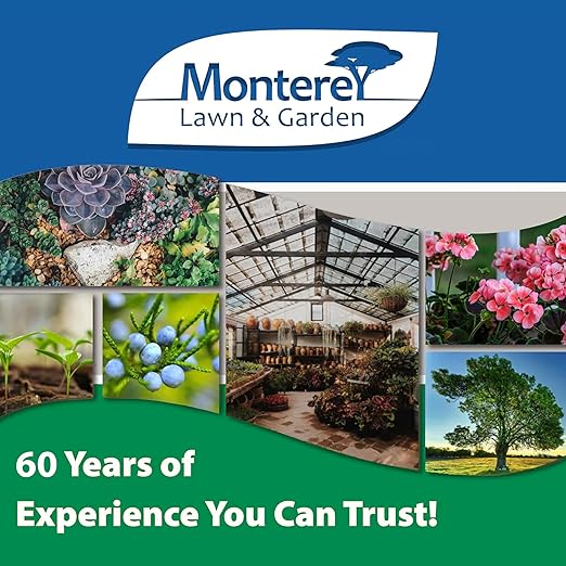 Monterey Complete Disease Control Bundled with Measuring Spoon - Fungicide & Bactericide for Control of Garden & Lawn Diseases - 8 oz