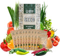 Mexican Seed Salsa Garden Collection | Premium Assortment | Grow Vegetables for Salsa, Hot Sauce, Pico De Gallo | 18 Non-GMO Seed Packets: Jalapeno, Tomato, Cilantro, Onion, Basil, Peppers, & More