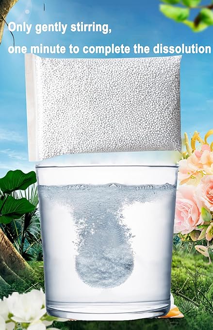 2.9LB Prilled Urea Fertilizer 46-0-0 Nitrogen Bloom Booster Plant Food for Indoor/Outdoor Plants and Flower Gardens - Fruit to Stimulate Growth and Deep Green Color