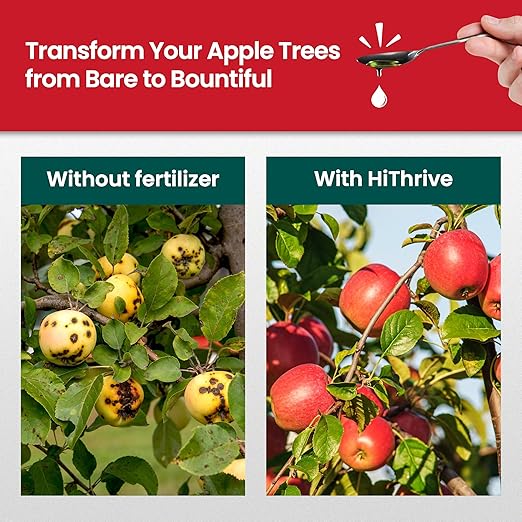 32oz Apple Tree Fertilizer - Makes 32 Gallons of Apple Tree Fertilizer, Nutrient-Rich Plant Food for Fruit Trees - Promotes Strong Branches, Healthy Foliage, and Juicy Apples