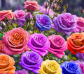 100+ Mixed Color Rose Seeds for Garden Planting 16 Varieties of Bush Perennial Shrub Heirloom Open Pollinated