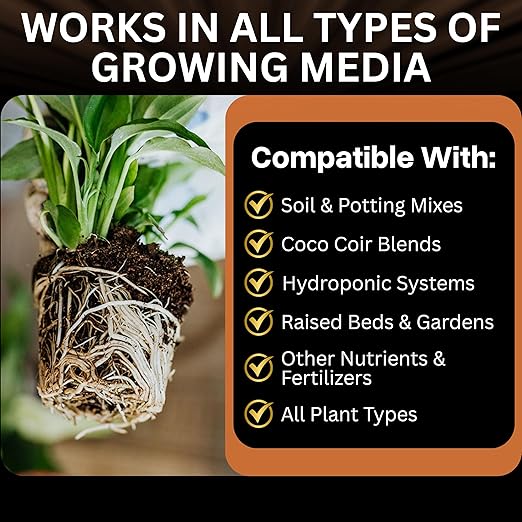 Xtreme Gardening Mykos WP Mycorrhizae Powder 4 oz – Organic Mycorrhizae for Plants – Mycorrhizal Fungi Root Stimulator for Plants – Ideal for Seedlings, Transplants, Bare-Root Trees & Hydroponics