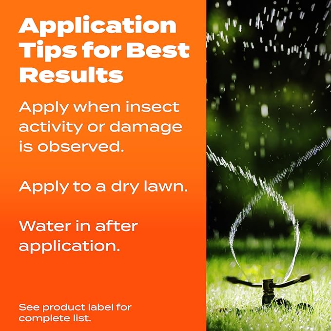 Scotts Turf Builder SummerGuard Lawn Food with Insect Control, Fertilizer and Insect Killer, 5,000 sq. ft., 13.35 lbs.
