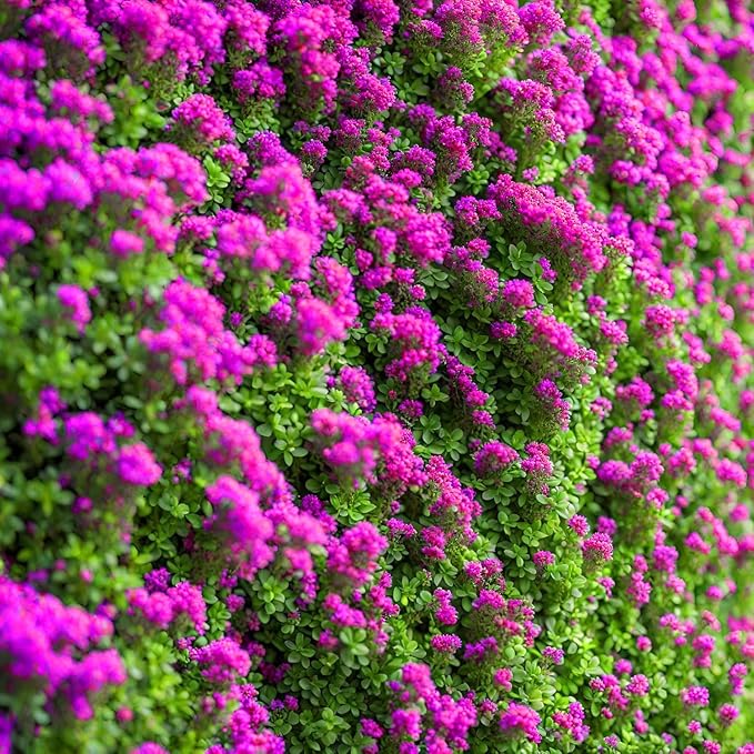 20000pcs Creeping Thyme Seeds for Planting Perennial Ground Cover Plants Heirloom Flowers Non-GMO Thymus Serpyllum Seed