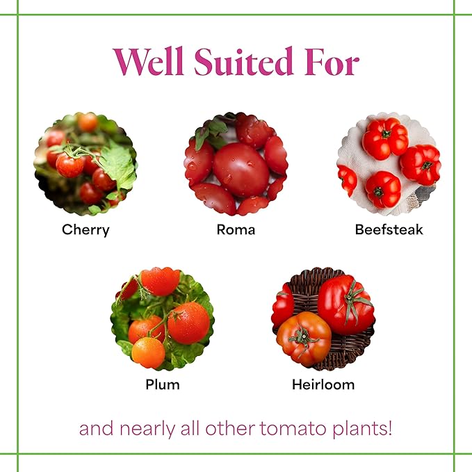 Grow More Tomato Food Fertilizer (18-18-21) - 1.5lbs of Water Soluble Tomato Fertilizer - Provides Essential Nutrients for Juicier & More Plump Crops - High Potassium Plant Food