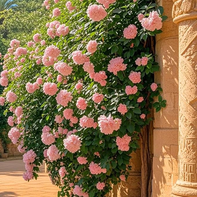 Mixrug Pink Hydrangea Seeds for Planting, 50+pcs Perennial Rare Exotic Ball Hydrangea Flowers Seeds Plants, Non-GMO Heirloom Beauty Home Garden Bloom Flowers in Outdoors