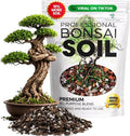 Large Bonsai Soil Premium All Purpose Blend | Pre-Mixed Ready to Use for Plant Support and Fast Drainage | Lava, Limestone Pearock, Calcined Clay and Pinebark | Extra Large 8.2 Quarts | Made in USA