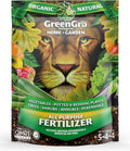 GreenGro All Purpose Organic Fertilizer - Outdoor & Indoor Plant Food/Great for Vegetable Gardens & Houseplants/Advanced Nutrients Derived from Fish Meal & Bone Meal/Biochar & Humic Acid (4 Lb)