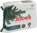 Jobe’s Slow Release Evergreen Fertilizer Spikes, Easy Plant Care for Cypress, Arborvitae, Pine, Cedar, and Many More Acid Loving Trees, 9 Count