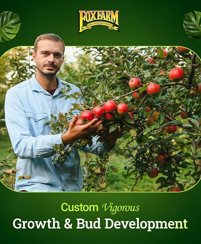 FoxFarm Marine Cuisine All Purpose Fertilizer - 10-7-7 Ocean-Based Plant Food with Crab Meal, Seabird Guano - Slow Release Fertilizer for Vegetables, Flowers, Roses & Container Plants - 4 lb