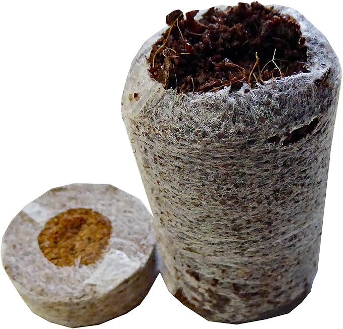 Coco Coir Seed Starter - 35mm (60 Count) - Transplant Soil Discs