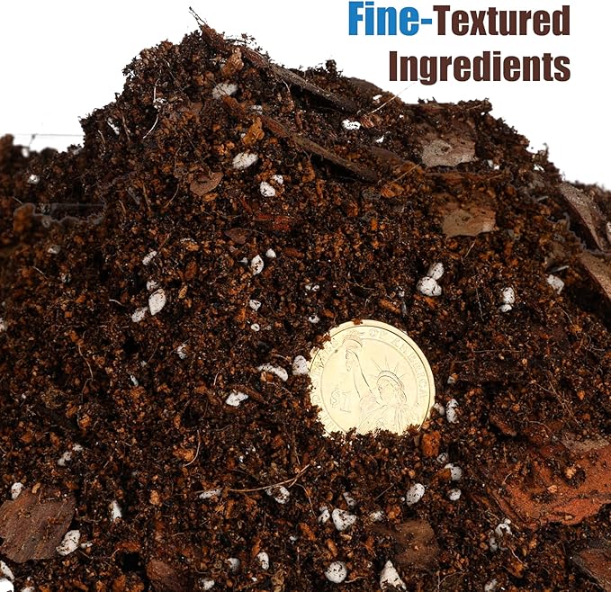 Organic Blueberry Soil Mix, Indoor Plants Potting Mix for All Potted Blueberry, Grow Healthy houseplants Indoors