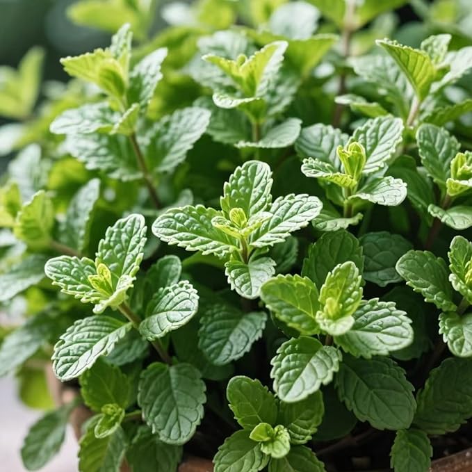 NYGardenia 1000 Mint Seeds – Fresh Green Herb for Kitchen Garden & Container Planting, Fast-Growing Variety