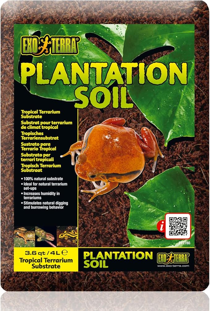 Exo Terra Plantation Soil, 3.6-Quart