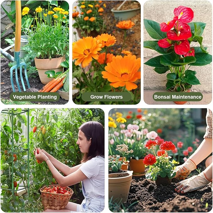 30 Pack Stackable Plant Support Stakes, Climbing Plant Support Structures, Plants Holder Stick for Monstera, Pothos, Philodendron Garden Plant Stakes for Indoor Outdoor Plants