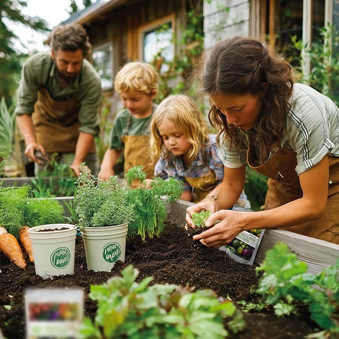 37 Varieties Vegetable Seeds Kit, 20,000+ Non-GMO USA Sourced Heirloom Seeds for All Seasons Planting, Easy for Indoor Outdoor Gardening