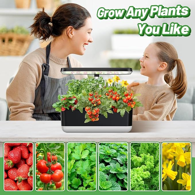 Bigmeta Hydroponics Pods Kit Compatible with IDOO/QYO/LYKO/ZUAIAI, 30 Pcs Square Seed Grow Sponges with A&B Solid Plant Food, for Hydroponics Growing Plants System