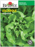 Burpee Sugarloaf Escarole Seeds - Romaine-Type Endive Greens