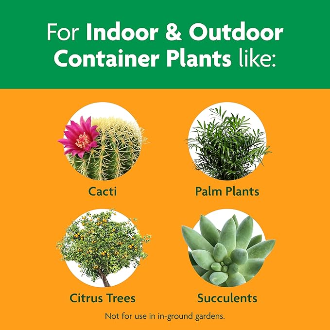 Miracle-Gro Cactus, Palm and Citrus Potting Mix, for Indoor or Outdoor Potted Plants, Great for Succulents, 8 qt., 2-Pack
