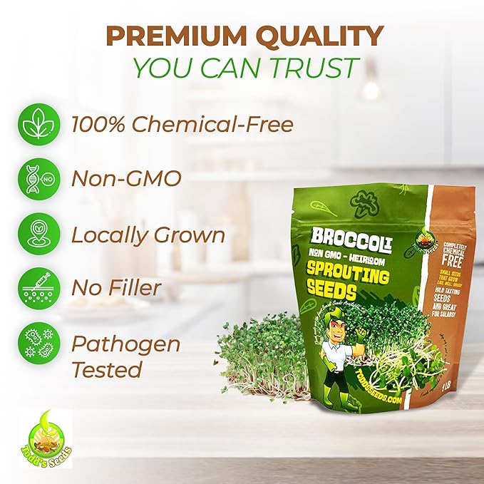 Todd's Seeds® Broccoli and Friends Sprouting Seed Mix, One Pound