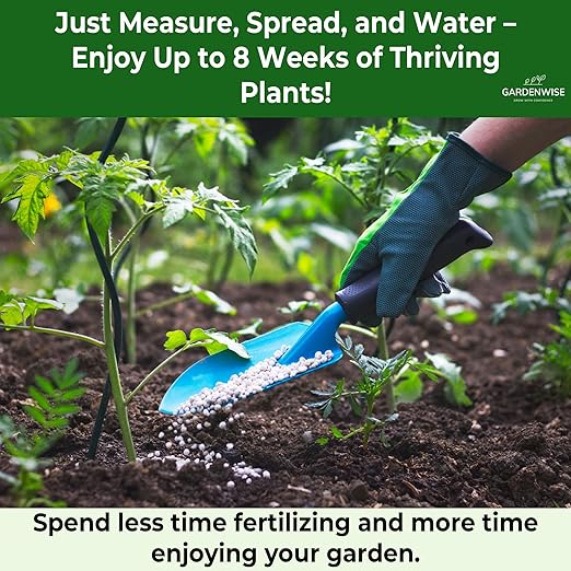10-10-10 Plant Fertilizer Slow Release - 10 10 10 All Purpose Granular Garden Fertilizer for Vegetables, Tomato, Arborvitae, Shrubs, Rose, Flowers, Fruit, Fig Trees (3 QUARTS)