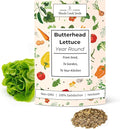 Woods Creek Seeds: Butterhead Heirloom Lettuce Seeds for Planting - Over 2,700 Non-GMO Seed Pack for Indoors, Outdoors, or as Hydroponic Seeds - Beginner-Friendly Green Leaf Lettuce Seed