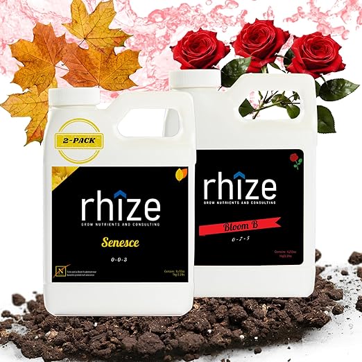 Bloom Finisher Combo | 1L Senesce & 1L Bloom B | Premium Nutrients for Flowering Plants – Enhance Flavor, Promote Smooth Finishes, and Boost Yield