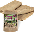 Burlap Fabric Roll - Natural Gardening Burlap Roll 13 Feet x 19.7" Multipurpose Jute Fabric for Boho Wedding Decor Outdoor Weed Barrier Tree Trunk Wrap Farmhouse Table Decor for Crafts
