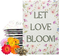Wildflower Seed Packets Let Love Bloom Party Favors (Pack of 30) - For Wedding Engagement Anniversary Bridal Shower Favor