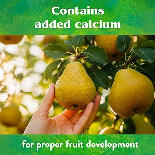 Down To Earth All Natural Fertilizers Organic Fruit Tree - Plant Food for Apples, Pears, Plums and Tropical Fruit Trees 6-2-4, 15 lb
