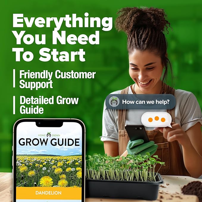 HOME GROWN Flower & Herb Seed Trio – 1,000+ 𝗡𝗢𝗡-𝗚𝗠𝗢 -𝗦𝗢𝗨𝗥𝗖𝗘𝗗 Seeds: White Lilac, Aubrieta Rock Cress & Dandelion – Heirloom 𝗨𝗦𝗔-Grown for Pollinators, Ground Cover & Medicinal Uses