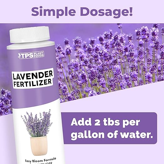 Lavender Fertilizer – Liquid Plant Food for More Blooms, Stronger Roots & Healthy Growth, 8 oz