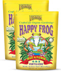 FoxFarm Happy Frog Fruit & Flower Fertilizer - Supports Abundant Fruit & Flowering - Nitrogen for Sustained Growth - Mycorrhizal Fungi - OMRI Listed - 4lb, Pack of 2