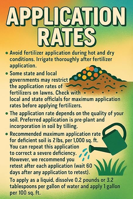 Just Scentsational Bare Ground Solutions GDAP-12 Sunshine Harvest DAP Diammonium Phosphate Lawn and Garden Fertilizer - NPK 18-46-0, 12lb Shaker Jug