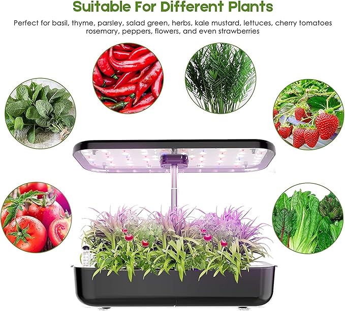 Hydroponics Growing System Accessories, A+B Plant Food Suitable for Most Hydroponic Planting Systems, Hydroponic Nutrients Seed Pods kit Plant Food for Growing Vegetables Fruits Flowers Herbs