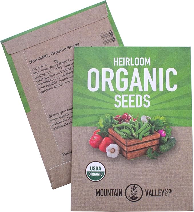 Soybean Seeds - 30 g Packet ~175 Seeds - Organic, Non-GMO - Sprouting Sprouts, Tofu, Food Storage, Crop & Vegetable Garden