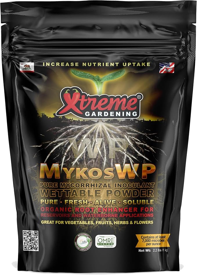 Xtreme Gardening Mykos WP - Wettable Powder Hydroponic Root Enhancer, 2.2 lb