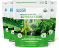 Back to The Roots 100% Organic Soybean Cover Crop Seeds, Covers ~1000 sq. ft.